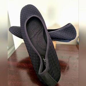 Black "Knit" Ballet Flats Seychelles 10W